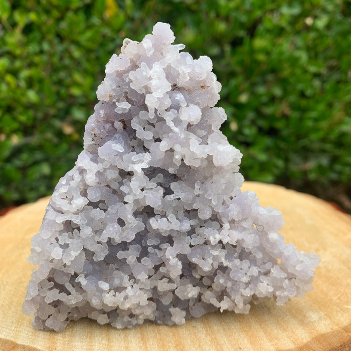 230.0g 11x10x4cm Purple Grape Agate Chalcedony from Indonesia