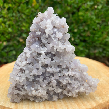 230.0g 11x10x4cm Purple Grape Agate Chalcedony from Indonesia
