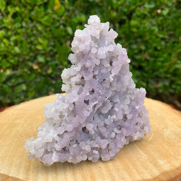 230.0g 11x10x4cm Purple Grape Agate Chalcedony from Indonesia