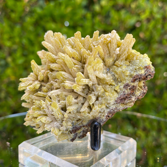 230g 7x6x3.5cm Frost layer Green pyromorphite from Daoping Mine,China
