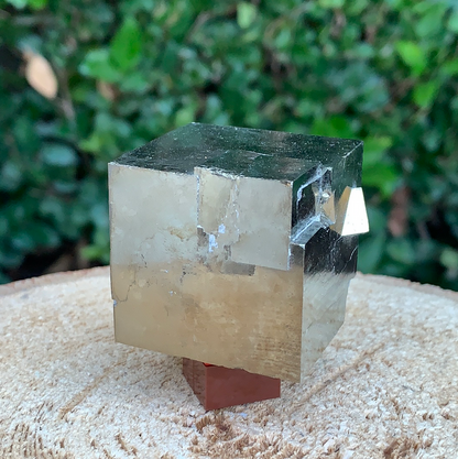 237.4g 4x4x4.5cm Cubic Navajun Spanish Pyrite  from Spain