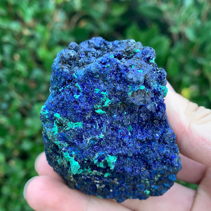240g 7x6x5.5cm Blue Azurite from Laos