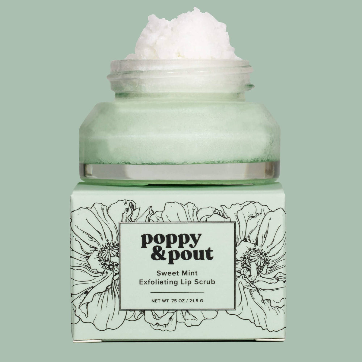 POPPY & POUT - Lip Scrub - Sweet Mint