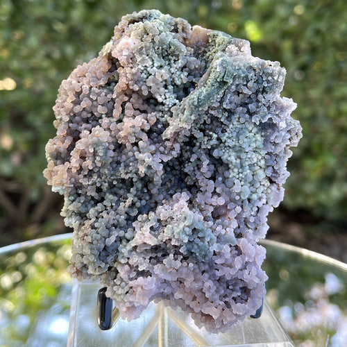 280g 8x7.5x7cm Purple Grape Agate Chalcedony from Indonesia