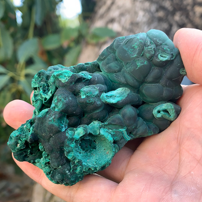 289.9g 9x7x5cm Natural Malachite from Laos