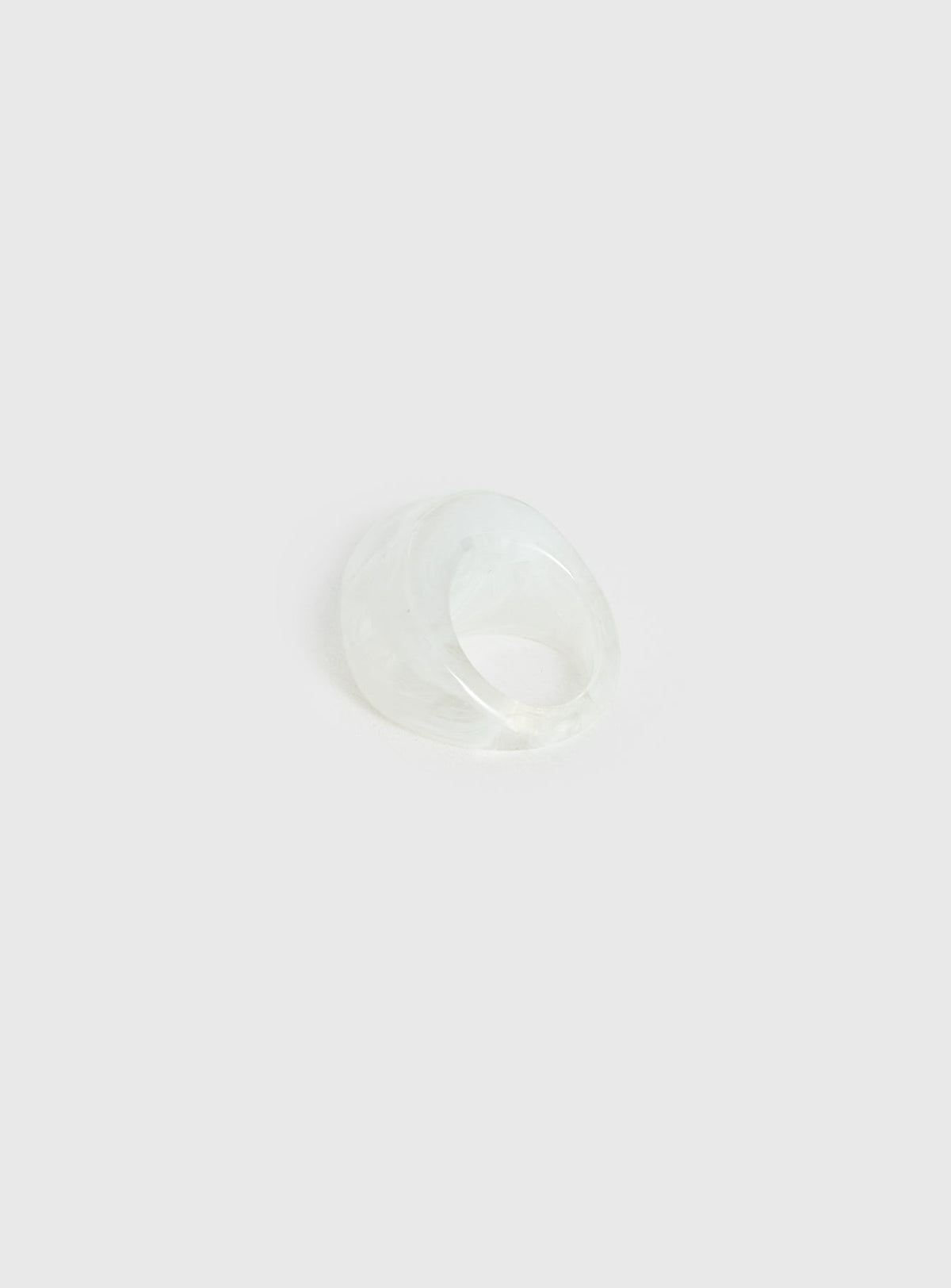Britley Resin Ring Clear