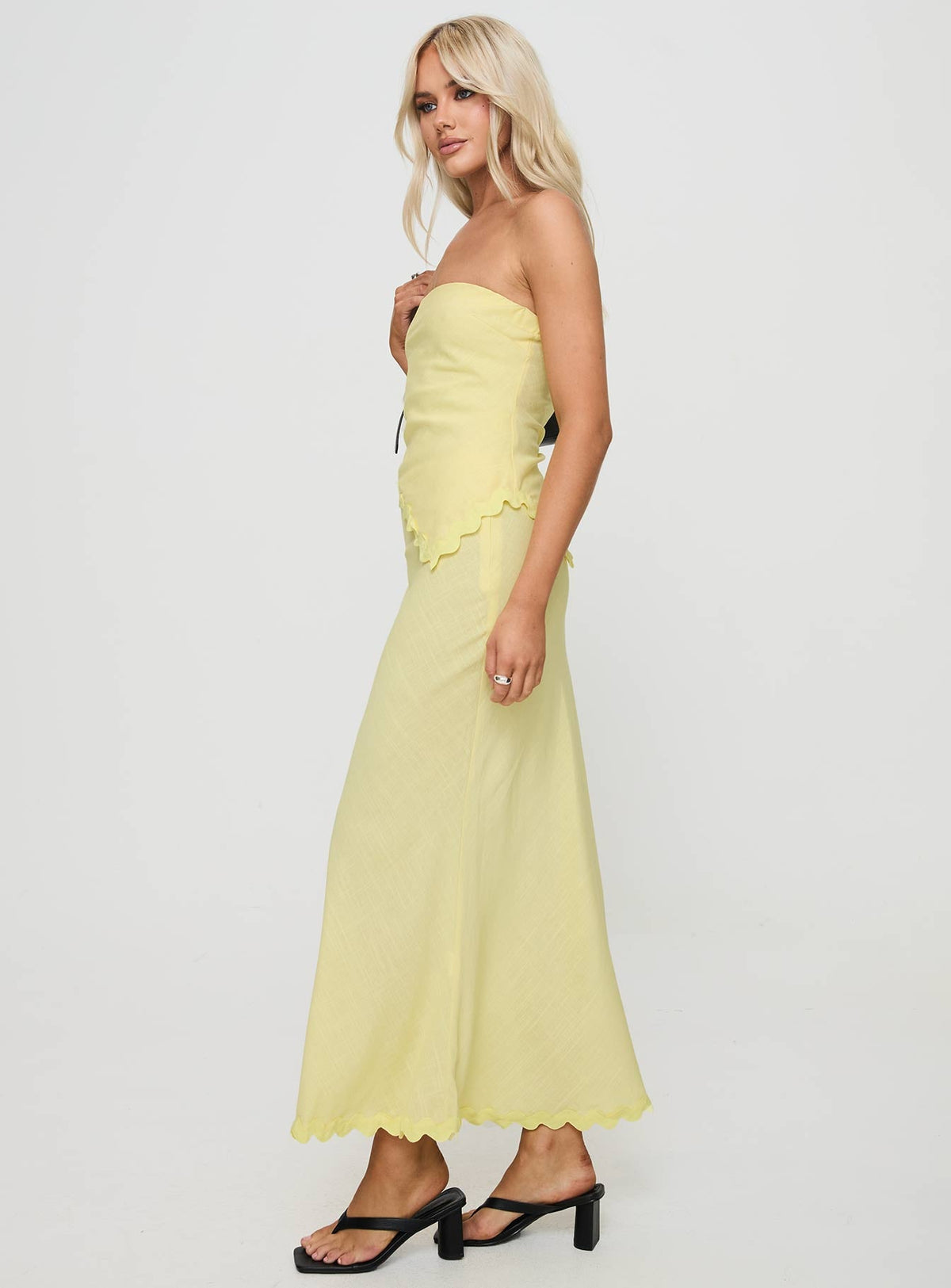 Silvershore Maxi Skirt Yellow