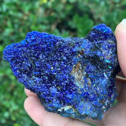 322g 6x6x5cm Blue Azurite from Laos
