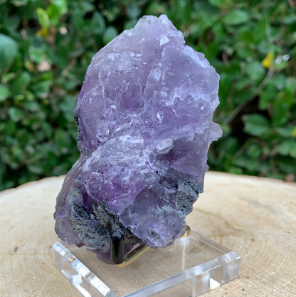 330g 10x6x5cm Purple Tanzanite Fluorite from China
