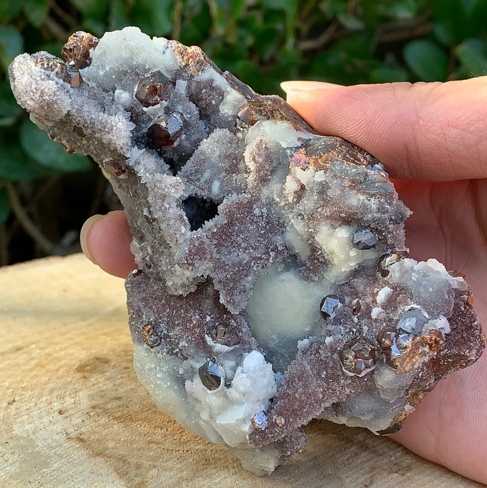338g 11x6x6cm Brown Sphalerite from China