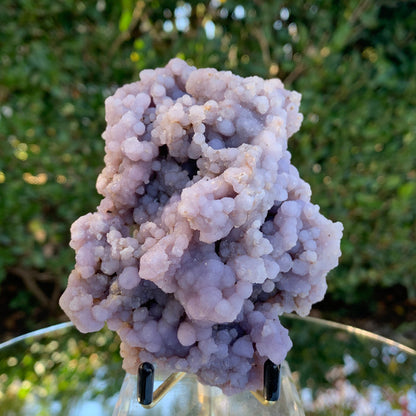353g 7x6.5x6cm Purple Grape Agate Chalcedony from Indonesia