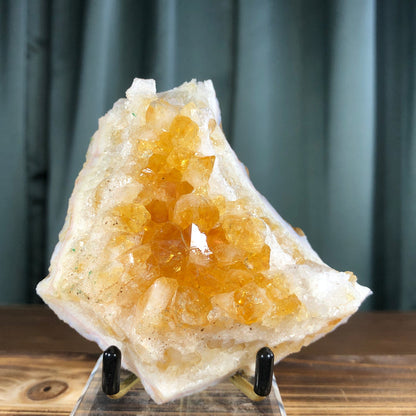 368g 2x3.5x3.5cm Yellow Heat Treated Amethyst Citrine from Uruguay