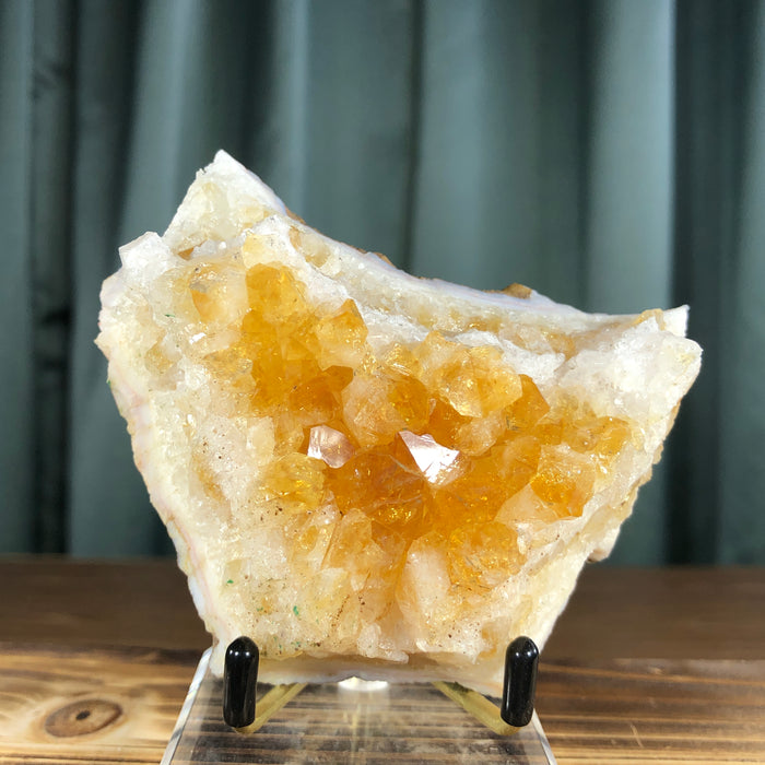 368g 2x3.5x3.5cm Yellow Heat Treated Amethyst Citrine from Uruguay