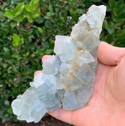 374g 18x9x5cm Purple Manaoshan Fluorite from China
