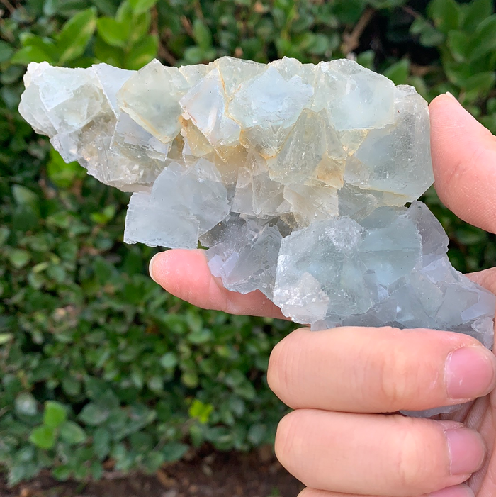 374g 18x9x5cm Purple Manaoshan Fluorite from China