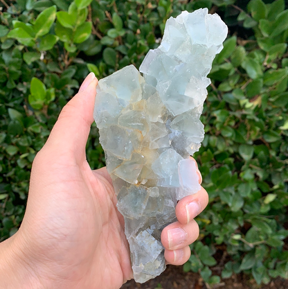 374g 18x9x5cm Purple Manaoshan Fluorite from China