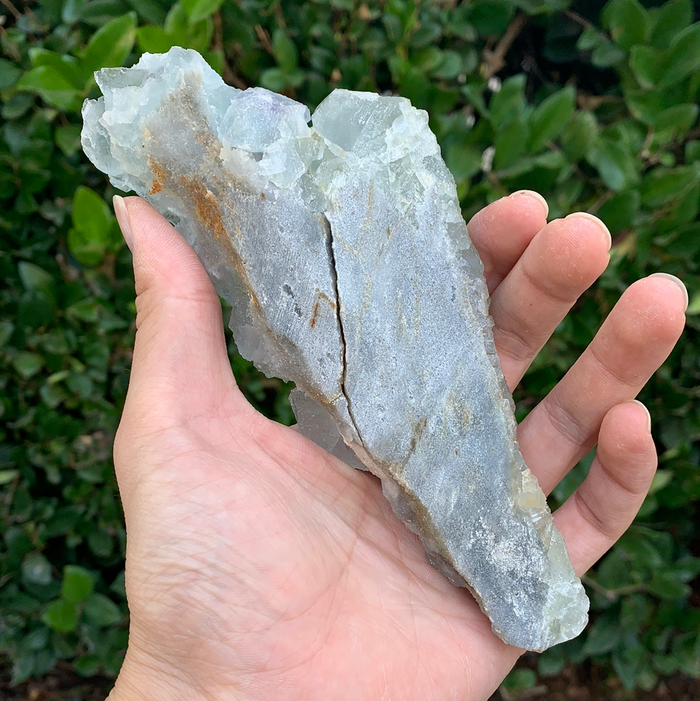 374g 18x9x5cm Purple Manaoshan Fluorite from China
