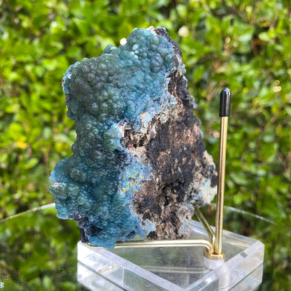 394g 11.5x9x5cm Green Plumbogummite from Daoping Mine,China