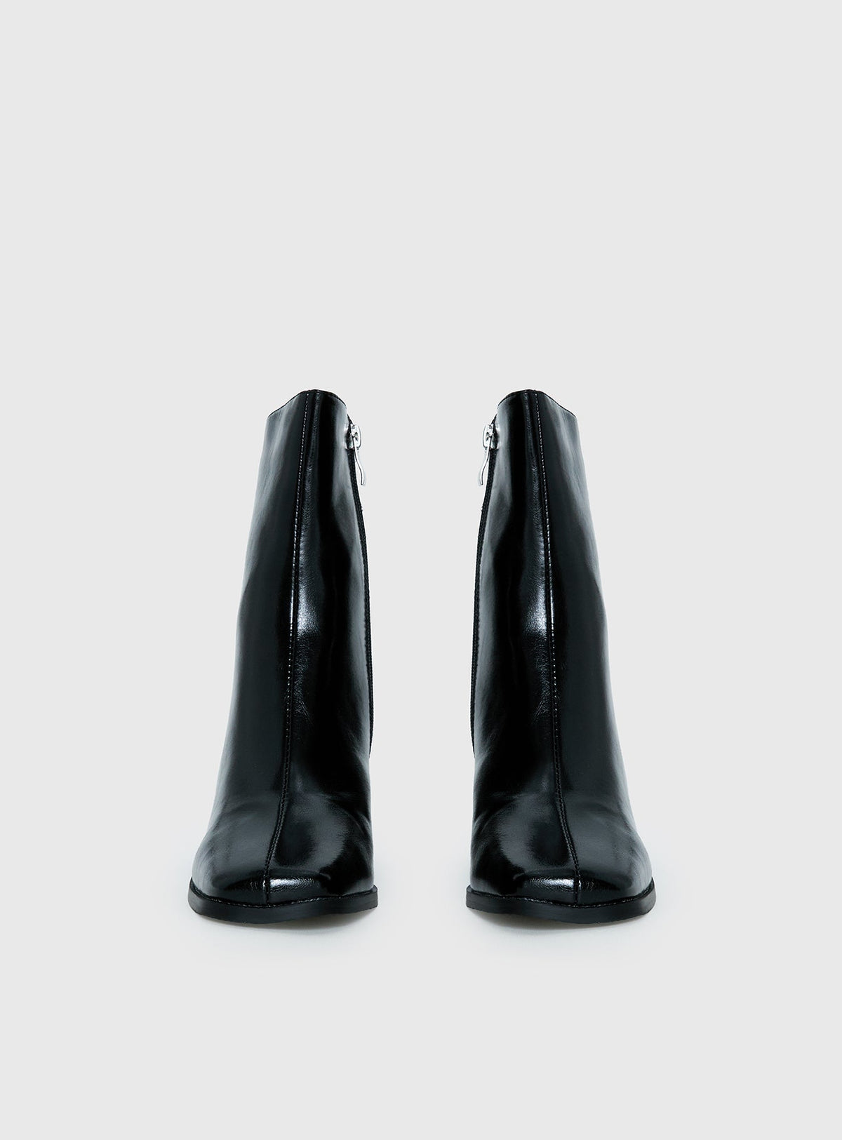 Zilah Heeled Ankle Boots Black