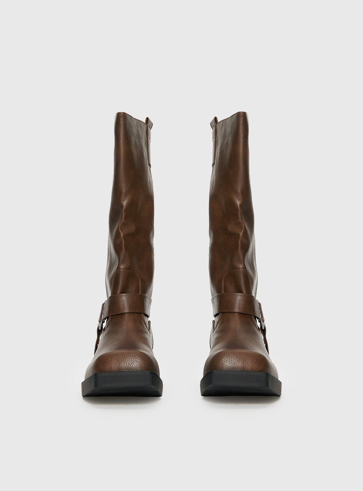 Wrecked Western Boots Brown