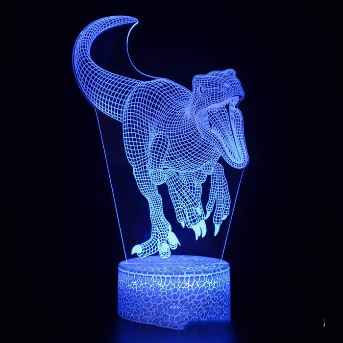 Gadget Gerbil 3D LED Velociraptor Lamp