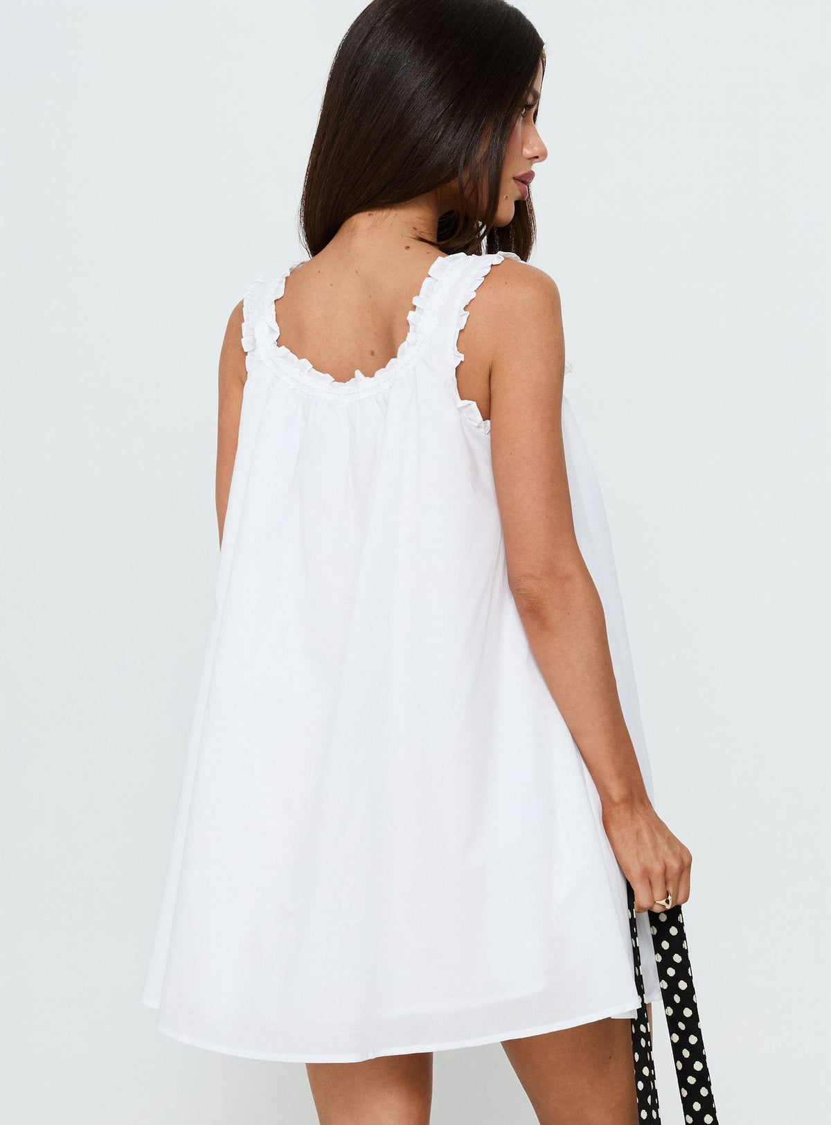 Swing Mini Dress White
