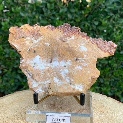 412g 13x9.5x5cm Red Vanadinite from Morocco