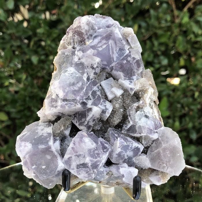 444g 11x10x4cm Lavander Purple Fluorite  from China