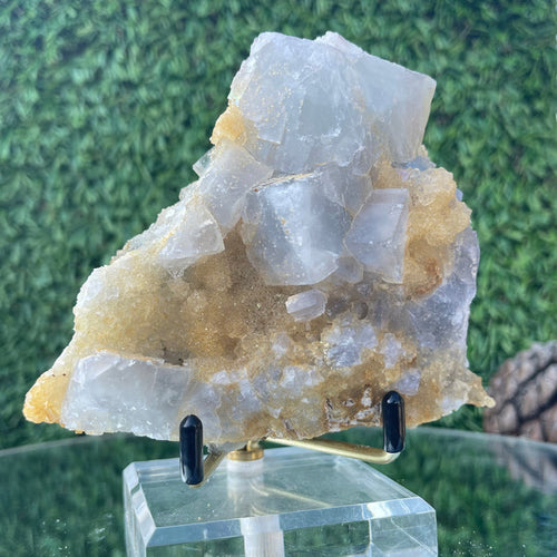 476g 12x10x5cm Purple Manaoshan Fluorite from China