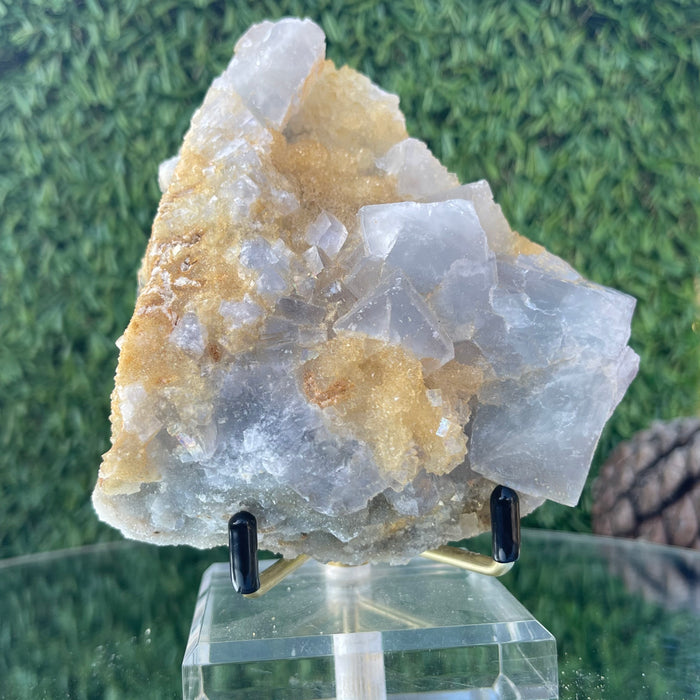 476g 12x10x5cm Purple Manaoshan Fluorite from China