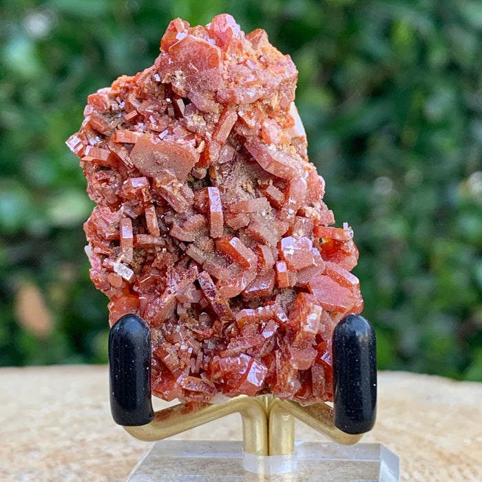 48.5g 5x3x2.5cm Shiny Red Vanadinite from Morocco