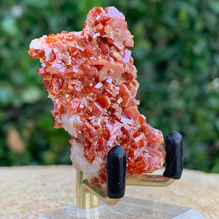 48.5g 5x3x2.5cm Shiny Red Vanadinite from Morocco