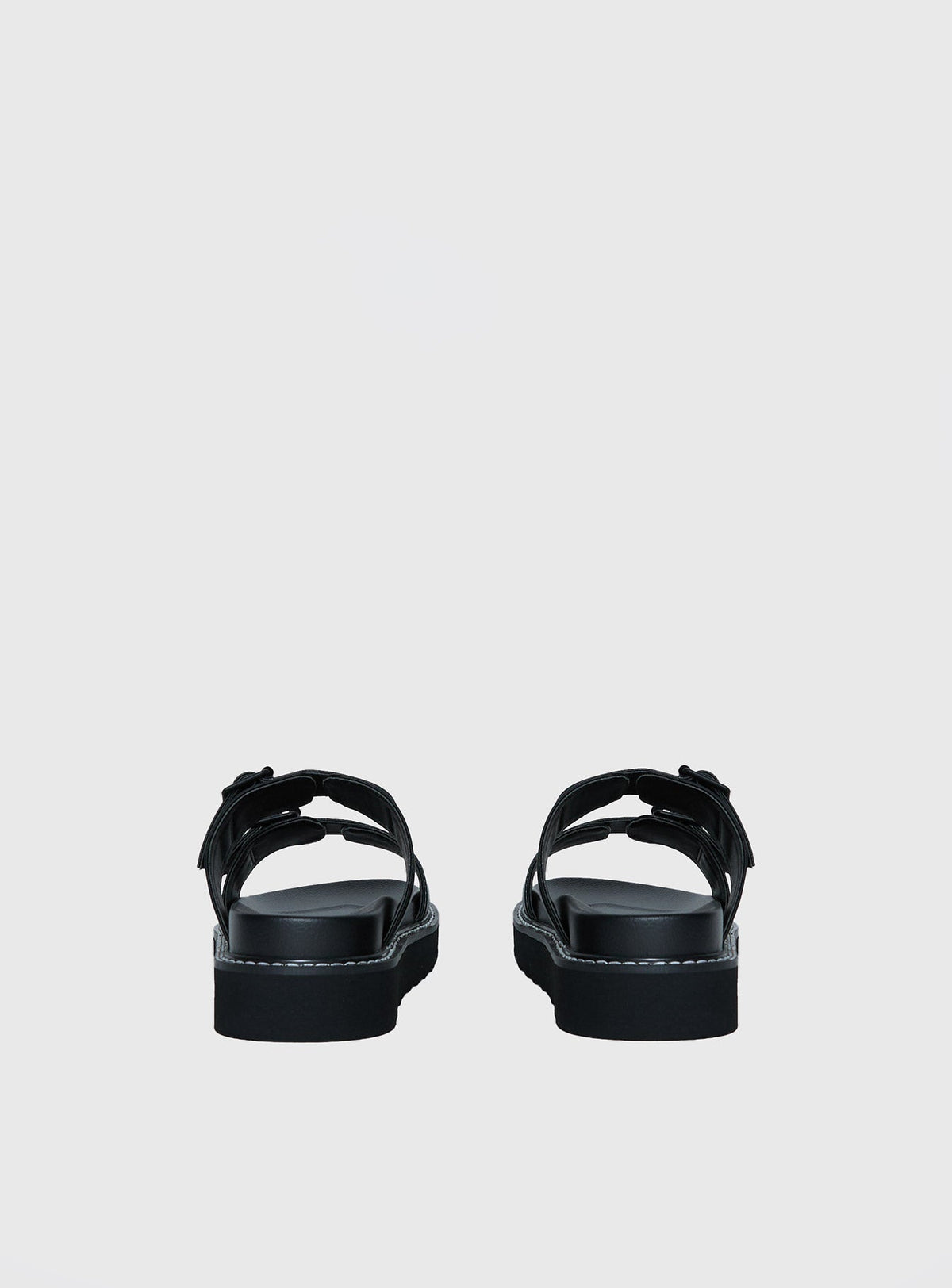 Ma Belle Sandals Contrast Stitch