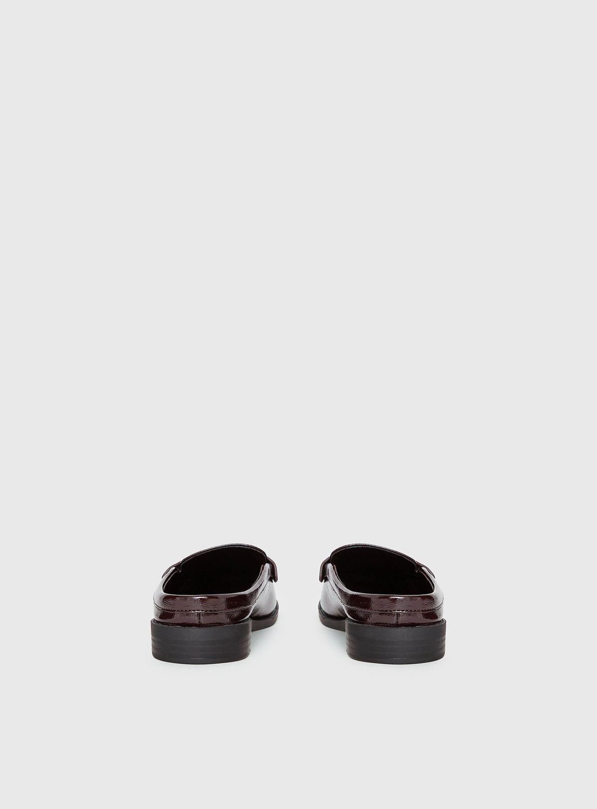 Therapy Atticus Faux Leather Slip On Loafers Cherry