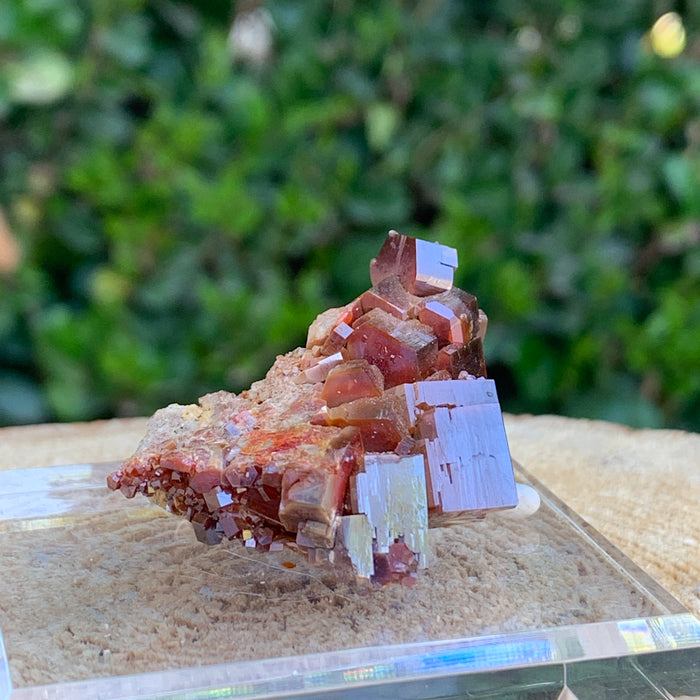 50.8g 4x3.5x2.5cm Red Vanadinite Nugget from Morocco
