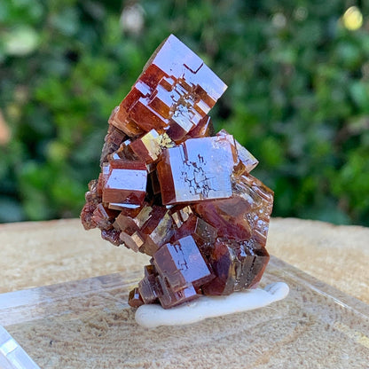 52.5g 4x3x1.5cm Red Vanadinite Nugget from Morocco