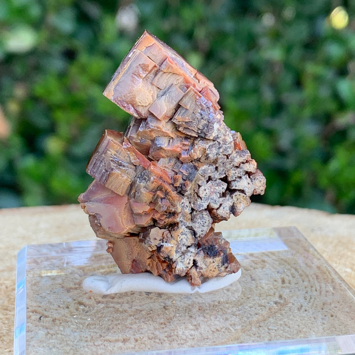 52.5g 4x3x1.5cm Red Vanadinite Nugget from Morocco