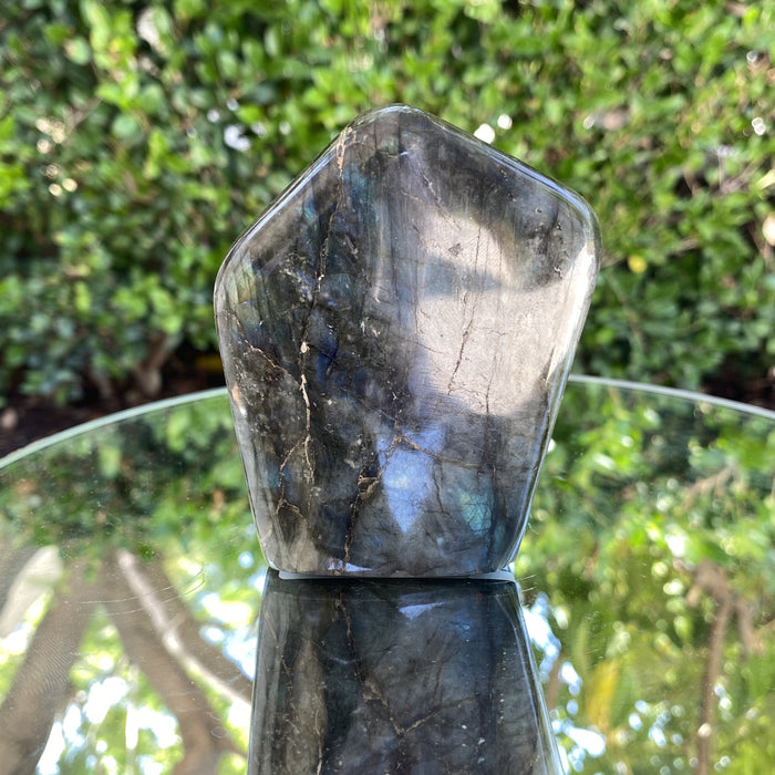 532g 9x7x4cm Rainbow Labradorite Natural Shape from China - Locco Decor