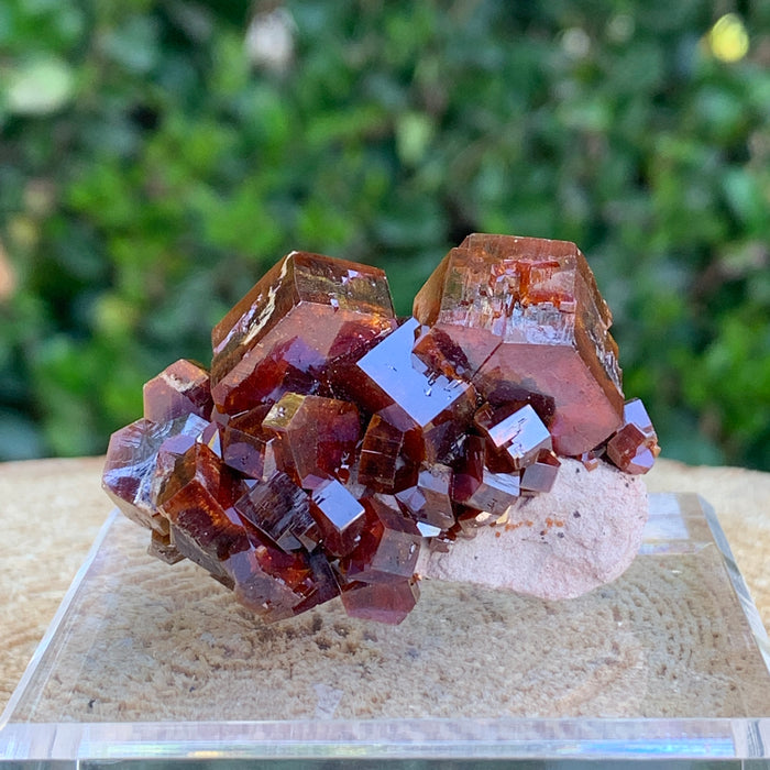 58.7g 4x3x2.5cm Red Vanadinite Nugget from Morocco