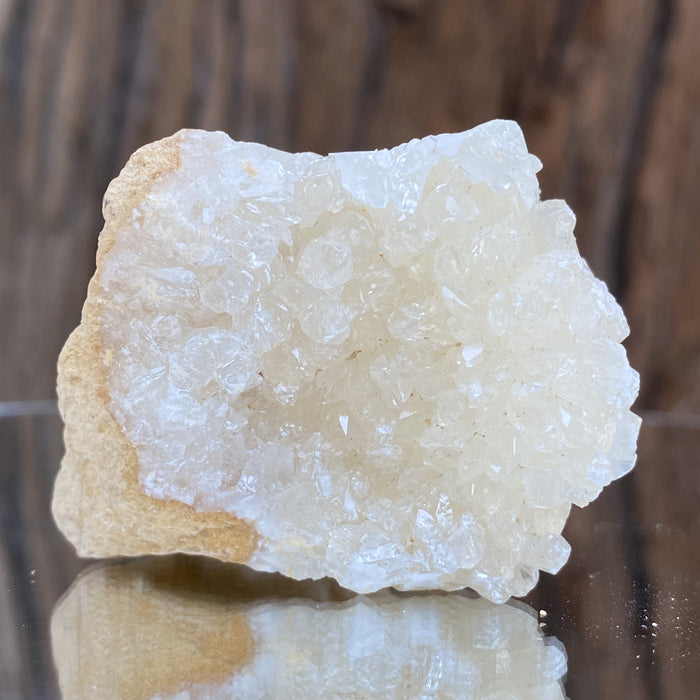 58g 5.5x4x4cm Clear Calcite Geode from Morocco - Locco Decor