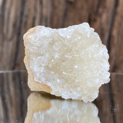 58g 5.5x4x4cm Clear Calcite Geode from Morocco - Locco Decor