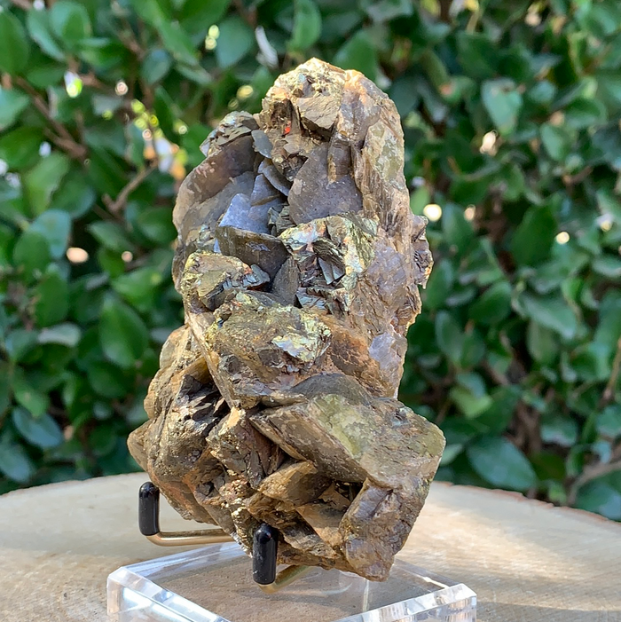 638g 10x9x5cm Brown Siderite from China
