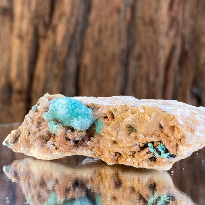 64g 8x4x3cm Blue Rosasite Dolomite from Morocco