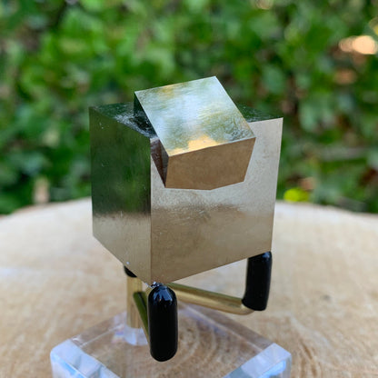 69.8g 3x3x2cm Intergrown Gold Spanish Pyrite from Spain