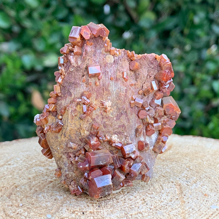 83g 6x5.5x3.5cm Red Vanadinite from Morocco