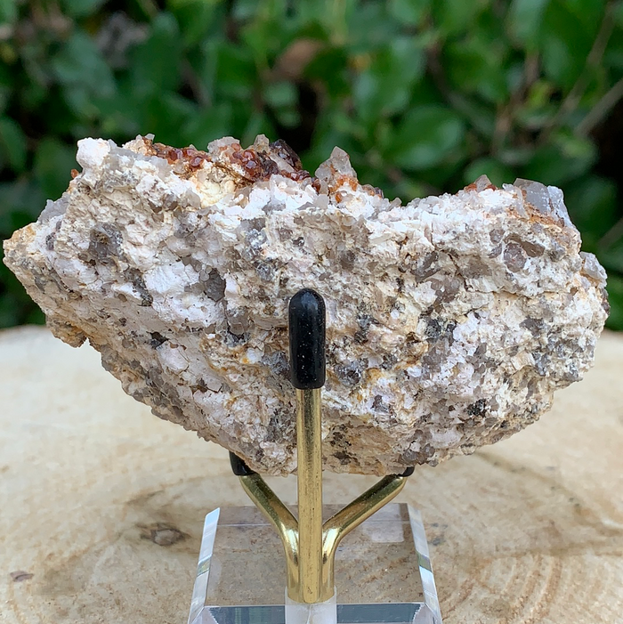 86g 8x5x4cm Orange Spessartine Garnet from China