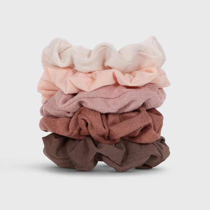 KITSCH - Textured Scrunchies - Terracotta