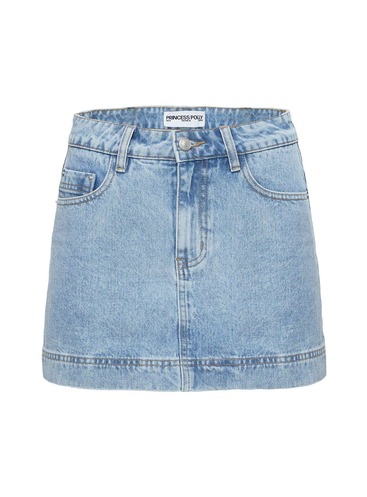 Gazelle Denim Skort Light Wash