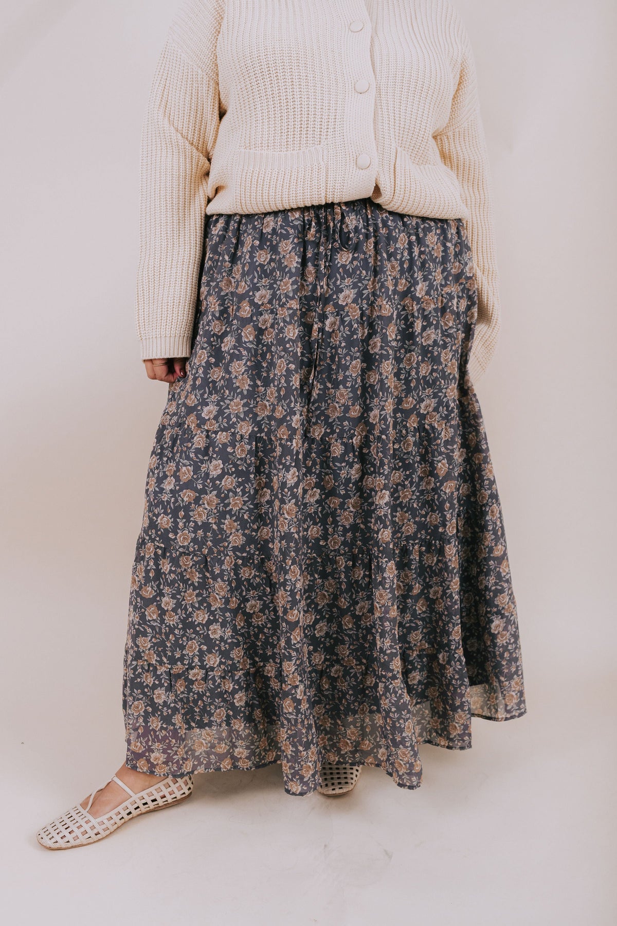 PLUS SIZE - Evening Garden Skirt