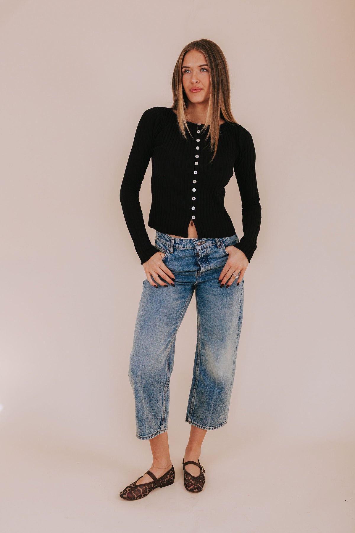 FREE PEOPLE - Tilly Long Sleeve Cardi
